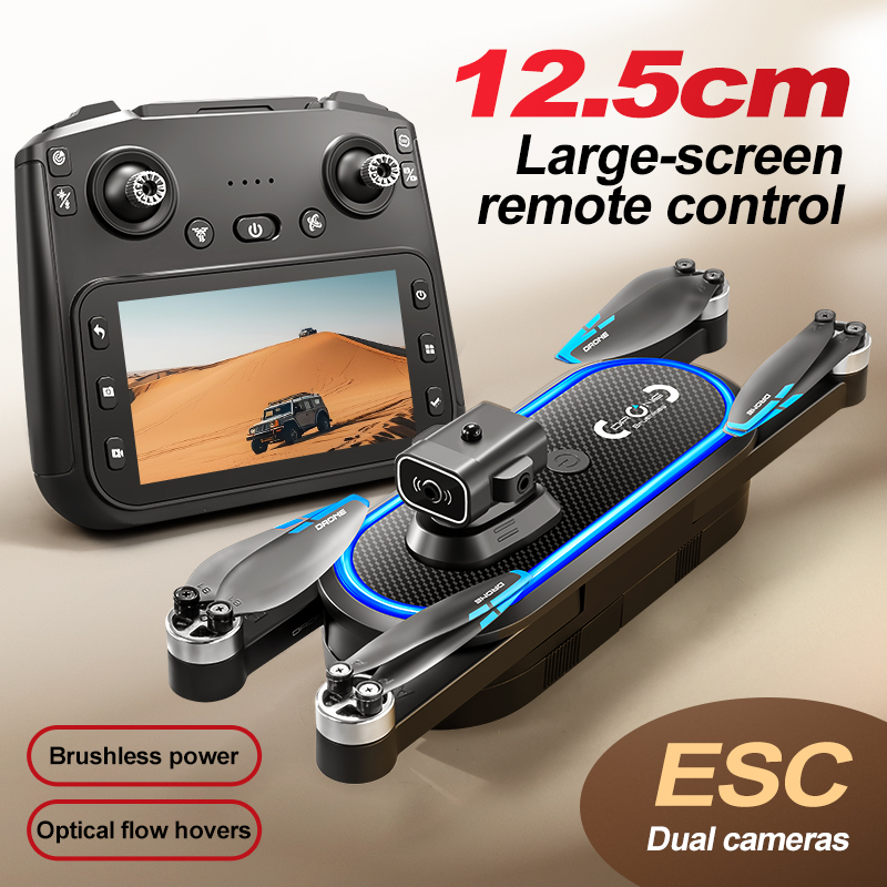 2025 S186 Drone profesional 4K - Drone Gimbal Brushless reseña y precio