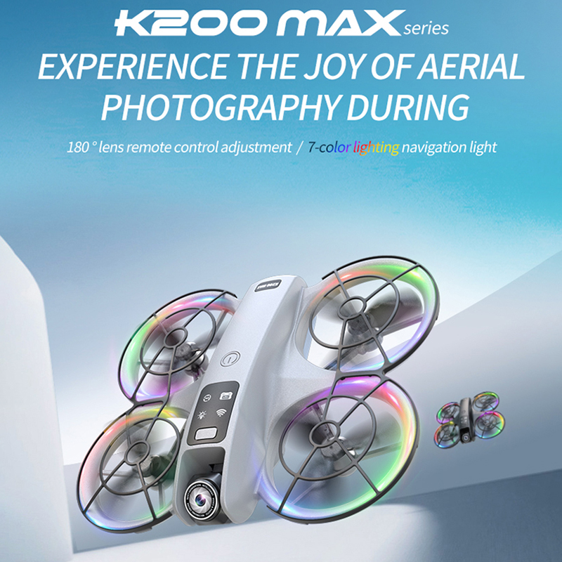 Dron K200 con Cámara HD 8K 108 - Drone Gimbal Mount reseña y precio