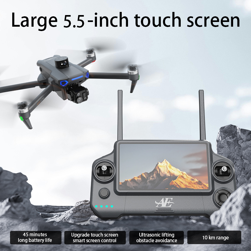 Dron RC AE30 GPS 2026 con Cáma - Drone Gimbal 3 Axis reseña y precio
