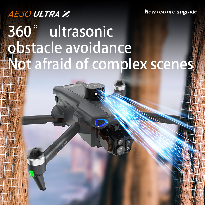 Dron RC AE30 GPS 2026 con Cáma - Drone Gimbal 3 Axis reseña y precio