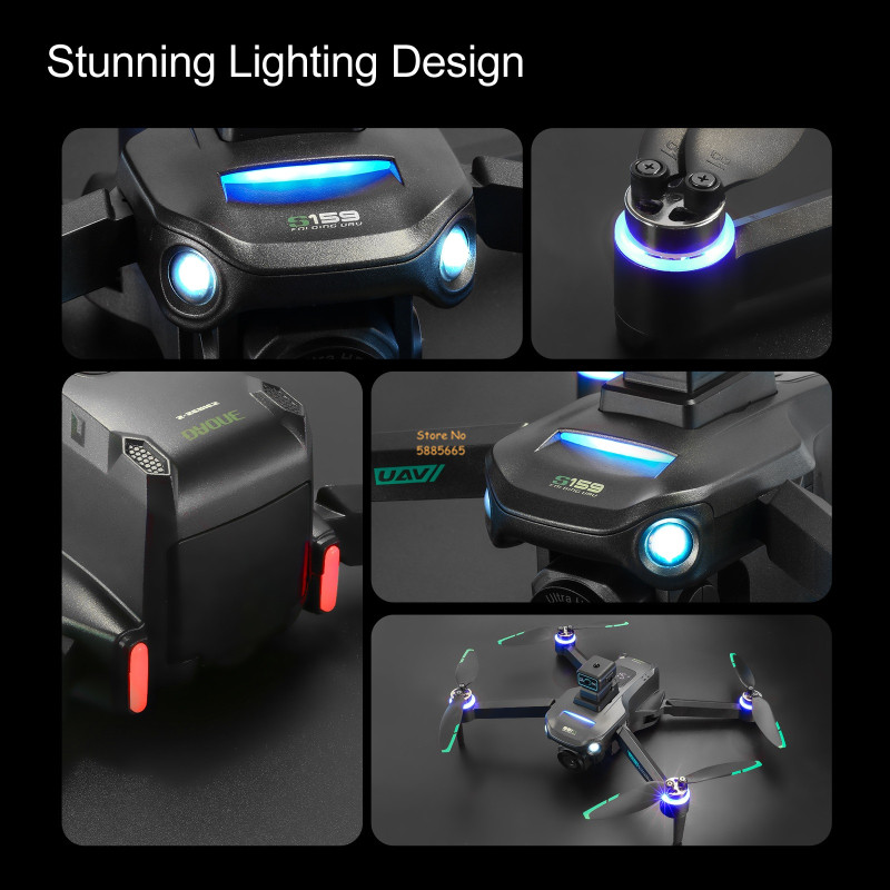 8K Cámara Dual 5G WIFI FPV Con - Drone Gimbal Brushless reseña y precio
