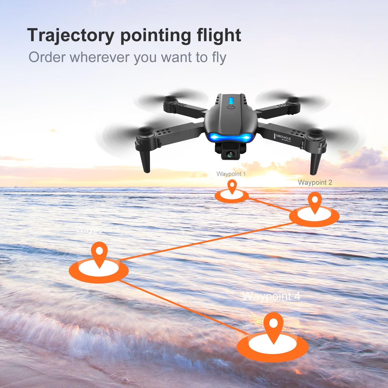 El Dron Plegable E88PRO MAX 20 - Drone Gimbal Brushless reseña y precio