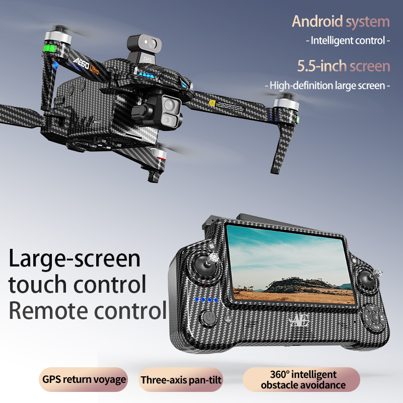 AE60 GPS Drone profesional 8K  - Drone Gimbal 3 Axis reseña y precio
