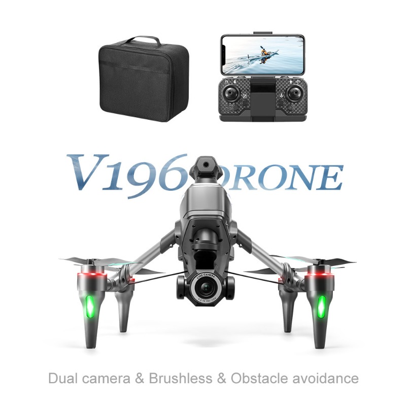 2025 V196 Dron automático para - Drone Gimbal 2 Axis reseña y precio