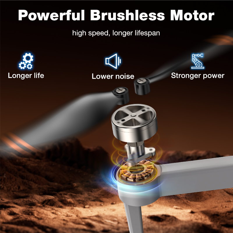 NUEVO Dron L017 Pro con Motor  - Drone Gimbal Mount reseña y precio