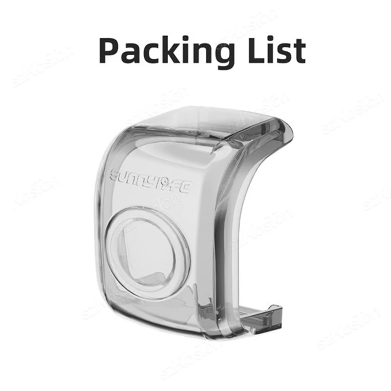 Tapa de lente a prueba de polv - Drone Gimbal Case reseña y precio